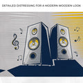 Music Equipment Speakers Pop Art Canvas Wall Art by Tailored Canvases