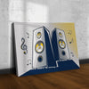 Music Equipment Speakers Pop Art Canvas Wall Art