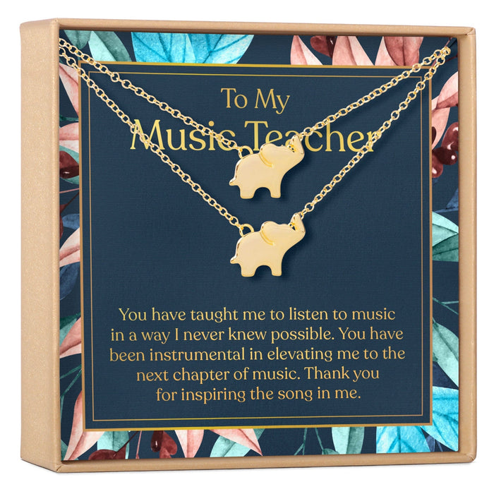 Music Teacher Necklace, Multiple Styles Jewelry by Dear Ava
