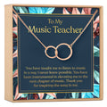 Music Teacher Necklace, Multiple Styles Jewelry by Dear Ava