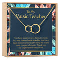 Music Teacher Necklace, Multiple Styles Jewelry by Dear Ava