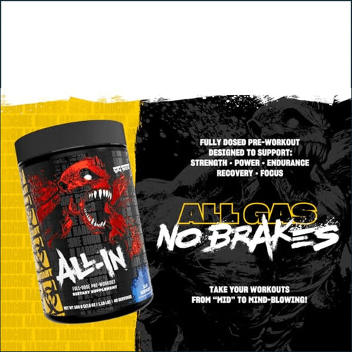 Mutant All-In Full-Dose Pre-Workout, 40/20 Servings by PoorBoySupplements.com