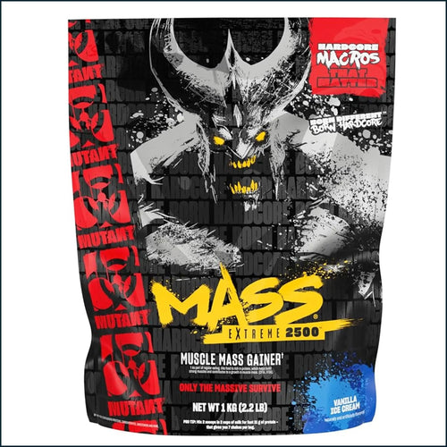 Mutant Mass Extreme 2500, 2.2lbs by PoorBoySupplements.com