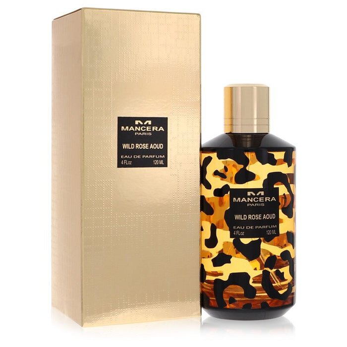 Mancera Wild Rose Aoud by Mancera Eau De Parfum Spray (Unisex) 4 oz for Women by Avera Group