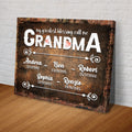 My Greatest Blessing Call Me Grandma Happy Mother's Day Sign II by Tailored Canvases