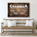 My Greatest Blessing Call Me Grandma Happy Mother's Day Sign II by Tailored Canvases