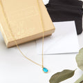My Other Half Gemstone Necklace by Dear Ava
