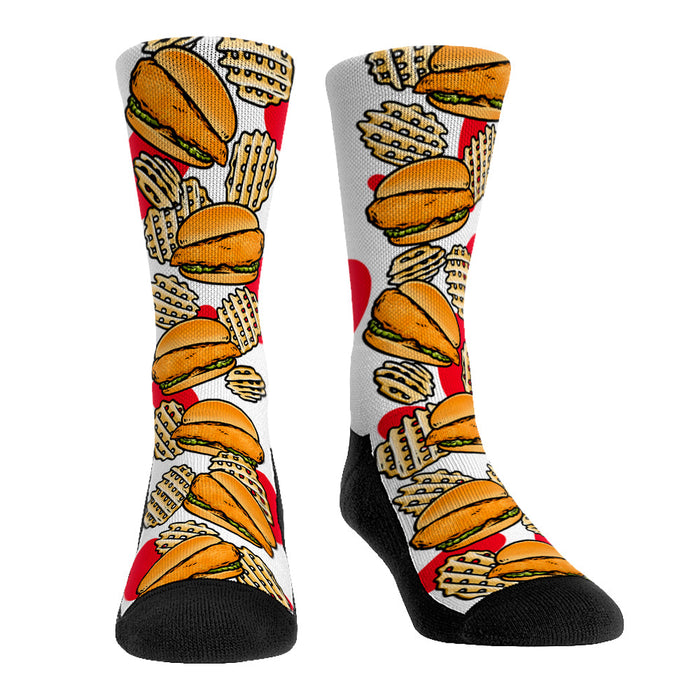 My Pleasure - Chicken Sandwich Socks by Rock 'Em Socks