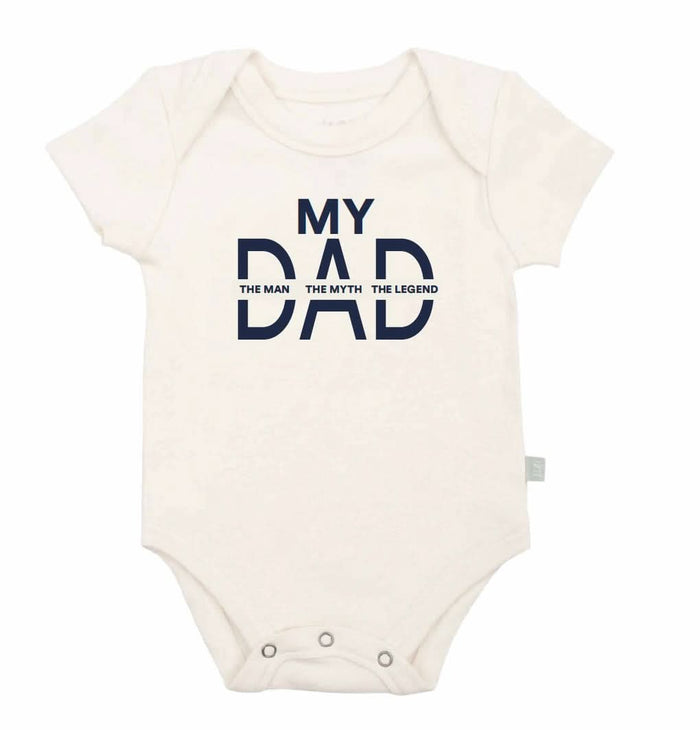 graphic bodysuit | my dad by Finn + Emma