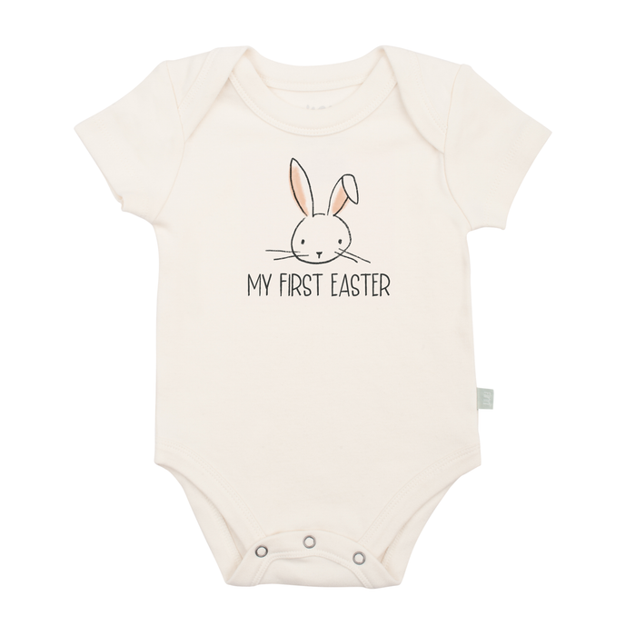 graphic bodysuit | my first easter by Finn + Emma