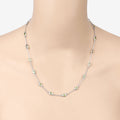 Genuine Peridot By The Yard Necklace by Fine Color Jewels