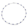 Genuine Tanzanite By The Yard Necklace