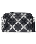 Michael Kors Crossbody MD Camera Bag Black/silver by Vanessa Jane