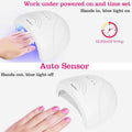Nail Dryer 48W/24W UV LED Lamp by DailySale