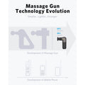 Naipo Mini Massage Gun Deep Tissue Muscle Massager with Ergonomic Handle by DailySale