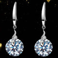 Naked Drill Swarovski Crystal Hook Earrings by DailySale