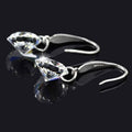 Naked Drill Swarovski Crystal Hook Earrings by DailySale