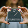 Nana Double Intersecting Arrows Necklace by Dear Ava