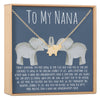 Nana Elephant Pendant Necklace