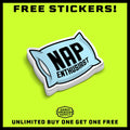 Nap Enthusiast - Hard Hat Decal by Armed American Supply