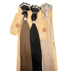 Narcia Hand-Tied Weft Hair Extensions 100% Remy Siberian Human Hair (100g), Straight or Body Wave