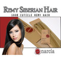 Narcia Weft Hair Extensions 100% Remy Siberian Human Hair, Silky Straight 16 Inch