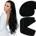 Narcia Weft Hair Extensions 100% Remy Siberian Human Hair, Straight or Body Wave 24 Inch