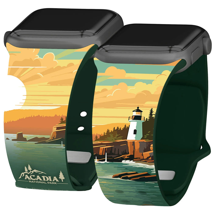 National Parks Acadia HD Apple Watch Band by Affinity Bands