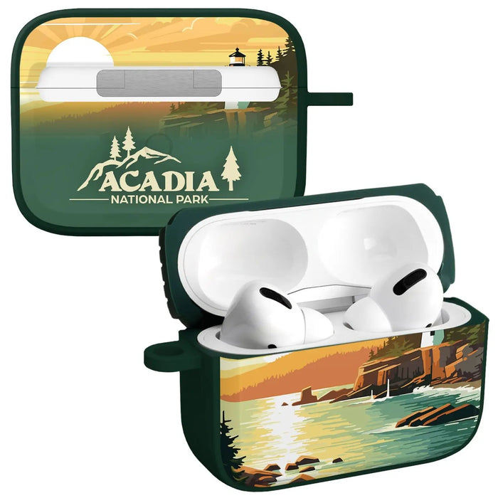 National Parks Acadia HDX Apple Airpods Pro 1 & 2 Case Cover by Affinity Bands