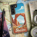National Parks Arches HD Samsung Galaxy S21 Phone Case by Affinity Bands
