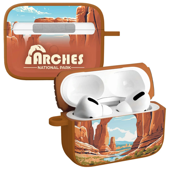 National Parks Arches HDX Apple Airpods Pro 1 & 2 Case Cover by Affinity Bands