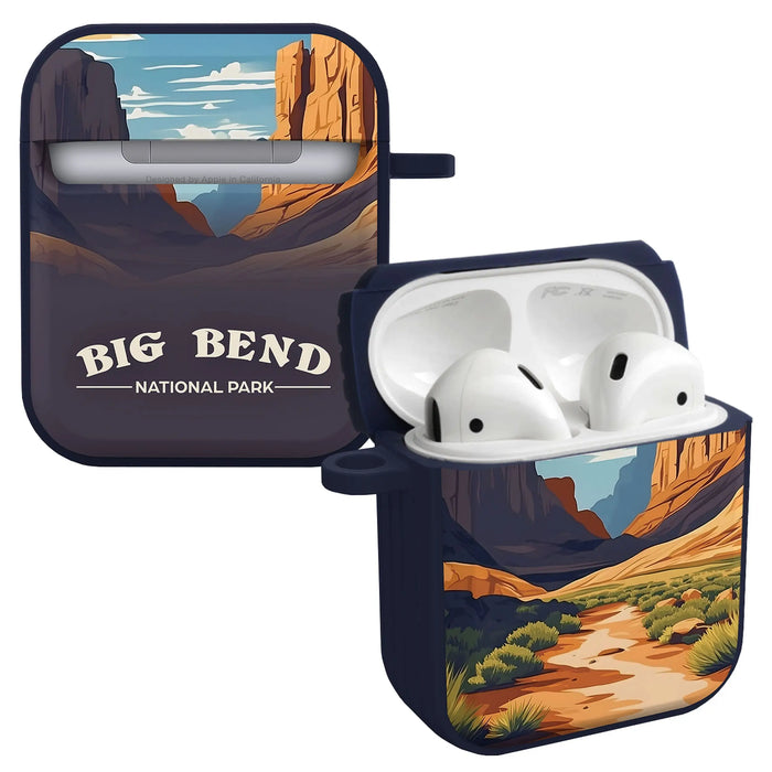 National Parks Big Bend HDX Apple Airpods Gen 1 & 2 Case Cover by Affinity Bands