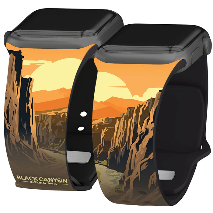 National Parks Black Canyon HD Apple Watch Band by Affinity Bands