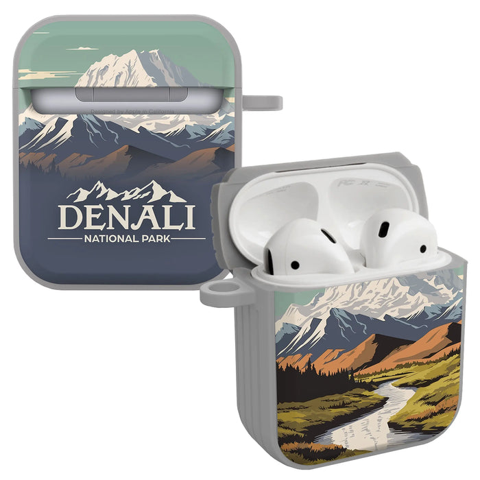 National Parks Denali HDX Apple Airpods Gen 1 & 2 Case Cover by Affinity Bands