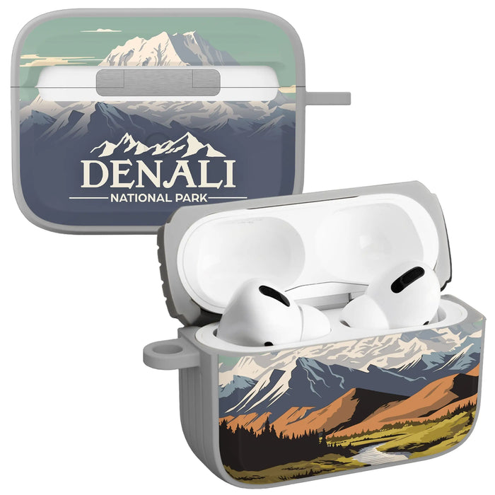 National Parks Denali HDX Apple Airpods Pro 1 & 2 Case Cover by Affinity Bands