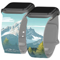National Parks Grand Teton HD Fitbit Versa 3 & Sense 1 Watch Band by Affinity Bands