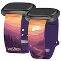 National Parks Great Smoky Mountains HD Fitbit Versa 3 & Sense 1 Watch Band by Affinity Bands