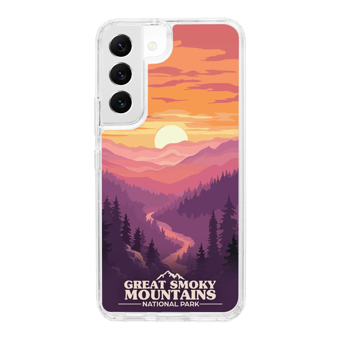 National Parks Great Smoky Mountains HD Samsung Galaxy S22 Phone Case by Affinity Bands