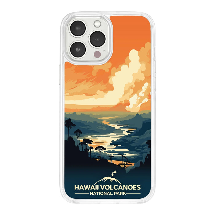 National Parks Hawaii Volcanoes HD Apple iPhone 15 Series Mag-Safe Phone Case by Affinity Bands
