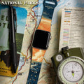 National Parks Hawaii Volcanoes HD Fitbit Versa 3 & Sense 1 Watch Band by Affinity Bands