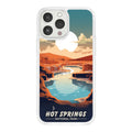 National Parks Hot Springs HD Apple iPhone 13 Series Mag-Safe Phone Case by Affinity Bands