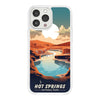 National Parks Hot Springs HD Apple iPhone 15 Series Mag-Safe Phone Case