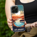 National Parks Hot Springs HD Apple iPhone 16 Mag-Safe Phone Case by Affinity Bands