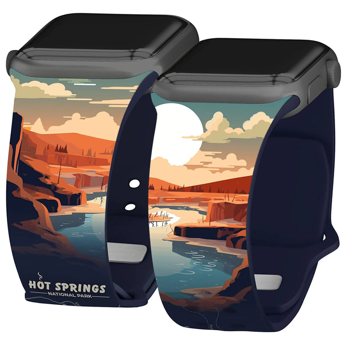 National Parks Hot Springs HD Apple Watch Band by Affinity Bands