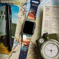 National Parks Hot Springs HD Fitbit Versa 3 & Sense 1 Watch Band by Affinity Bands