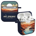 National Parks Hot Springs HDX Apple Airpods Gen 1 & 2 Case Cover by Affinity Bands