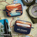 National Parks Hot Springs HDX Apple Airpods Pro 1 & 2 Case Cover by Affinity Bands