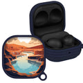 National Parks Hot Springs HDX Samsung Galaxy Buds Pro & Buds Live Case Cover by Affinity Bands