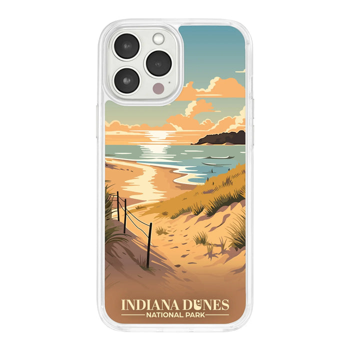 National Parks Indiana Dunes HD Apple iPhone 12 Series Mag-Safe Phone Case by Affinity Bands