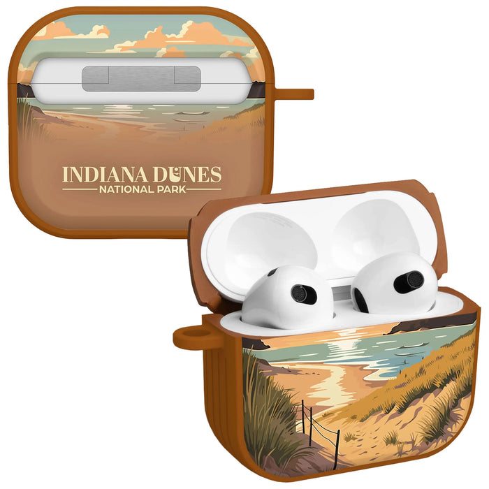 National Parks Indiana Dunes HDX Apple Airpods Gen 3 Case Cover by Affinity Bands